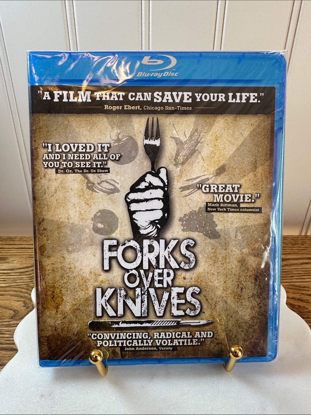 Forks Over Knives Blu-ray Disc - Sealed Packaging